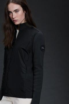 Ropa Canada Goose Mujer Outlet - WindBridge Suéteres Black Label Negros QY8964217